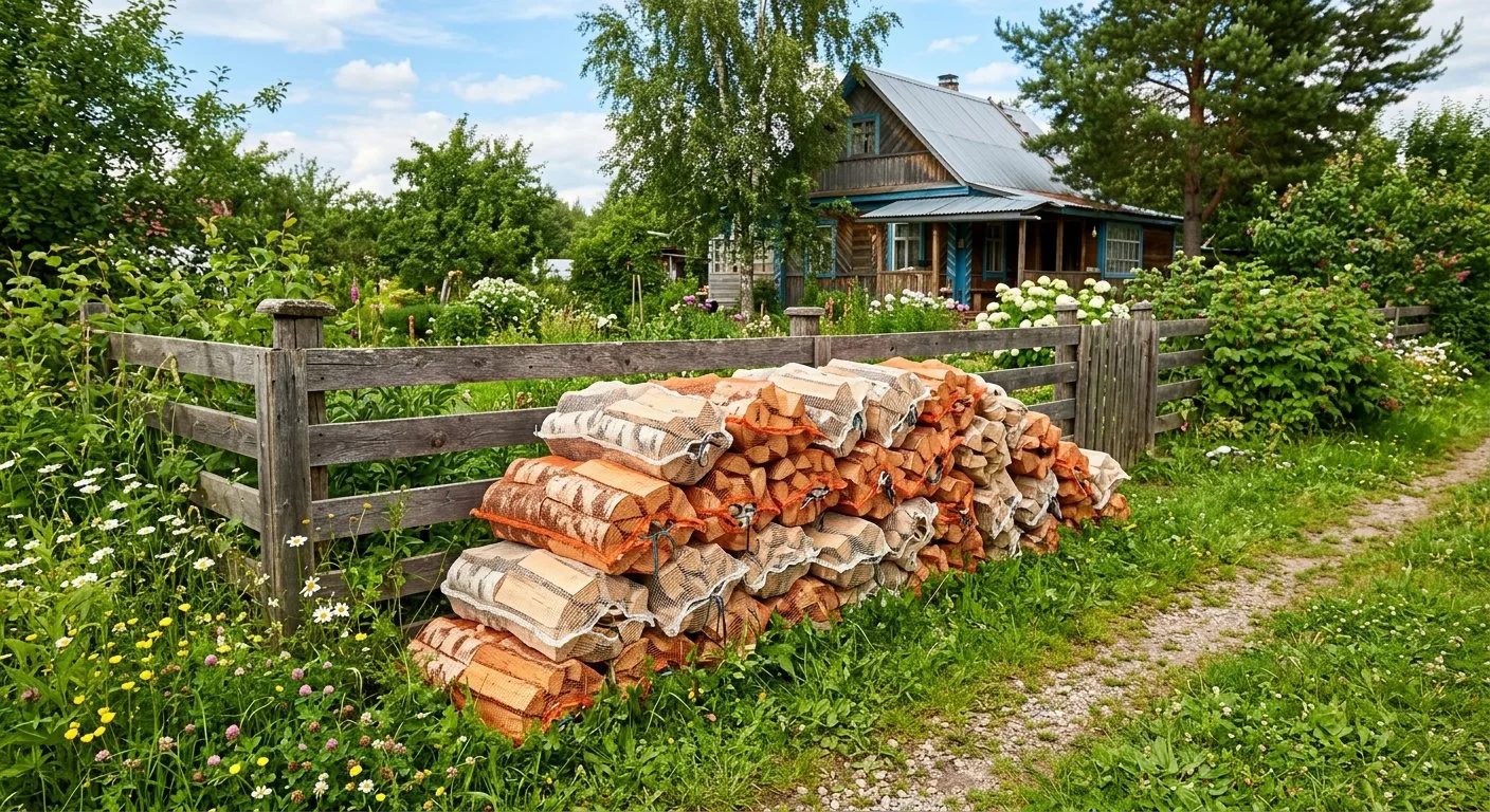 Дрова для дачи в Дубне